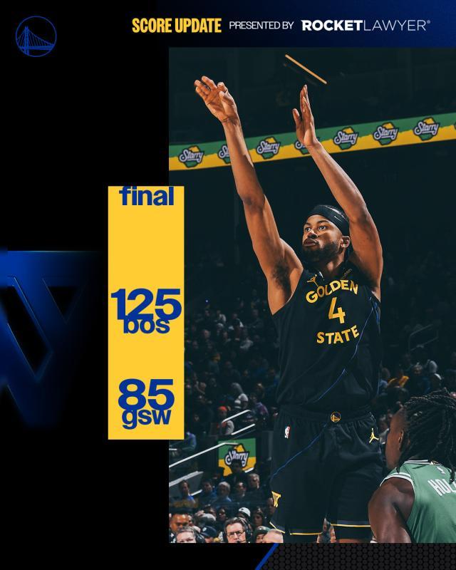 主场40分惨败创纪录！库里：未来6-8场决定球队命运