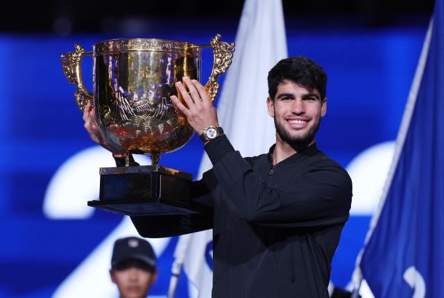 星空体育-阿尔卡拉斯今年三胜辛纳 中网决赛预示网球未来？