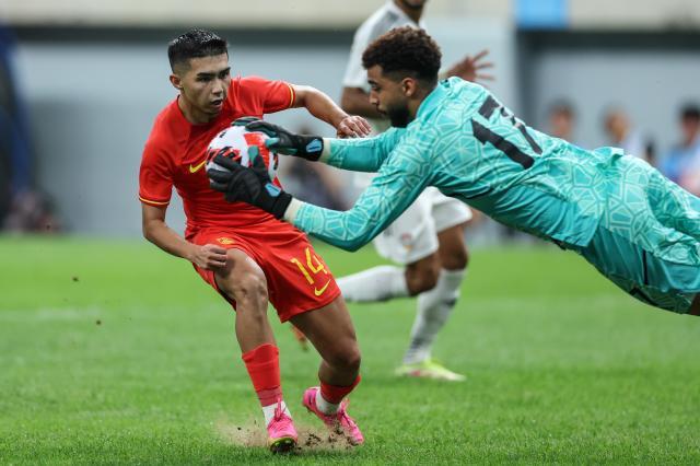 app下载-【奥预赛】三连击空门射飞 国奥0比0阿联酋